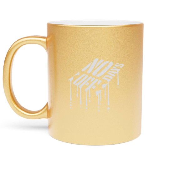 no days off quote Metallic Mugs