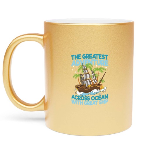 The Greatest Adventure Across Ocean With Great Metallic Mugs
