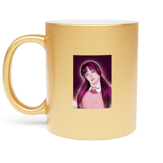 Yeji Itzy Draculaura Monster High Metallic Mugs