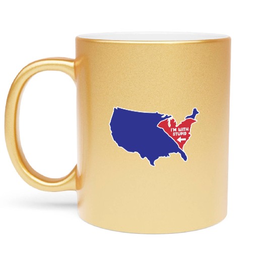 South Carolina for patriotic South Carolinians Metallic Mugs
