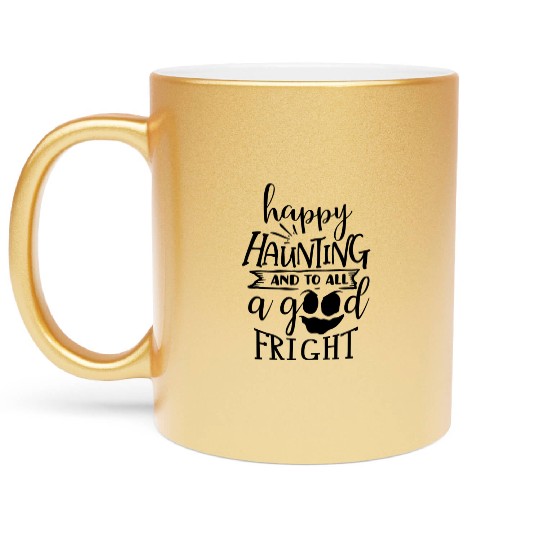 Fright Night Metallic Mugs