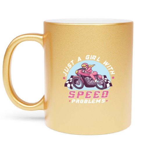 Dirt Bike Dirt Bike Riding Motocross Dirt Biking Metallic Mugs