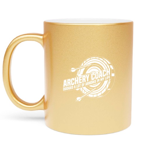 Archery Archery Coach Metallic Mugs