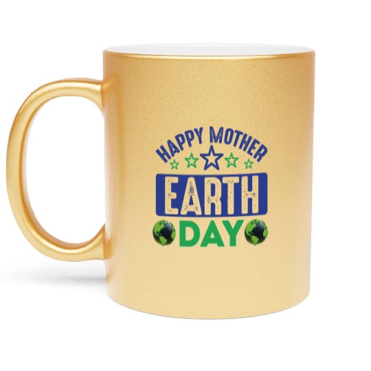 Mother-earth-day Metallic Mugs