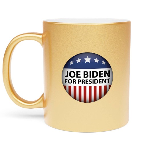 Joe Biden For President 2024 Metallic Mugs