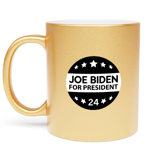 Joe Biden For President 24 Metallic Mugs