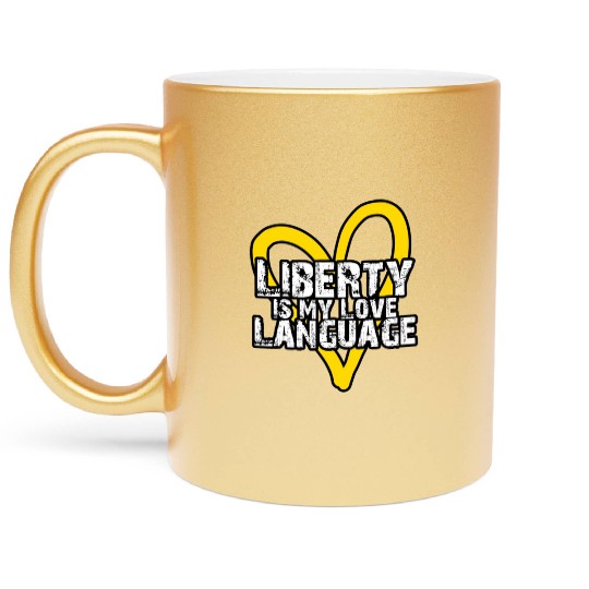 Liberty Love Metallic Mugs