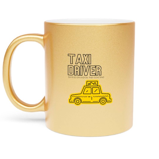 Taxi Metallic Mugs