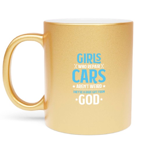 Car Mechanic Auto Mechanic Motor Mechanic Metallic Mugs