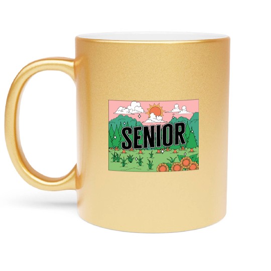Graduation Metallic Mugs, Senior Class Of 2023 Gift End