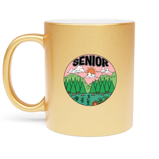 Graduation Metallic Mugs, Senior Class Of 2023 Gift End