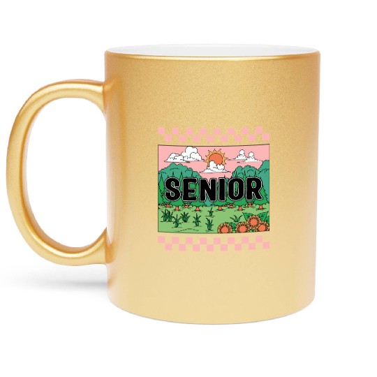 Graduation Metallic Mugs, Senior Class Of 2023 Gift End