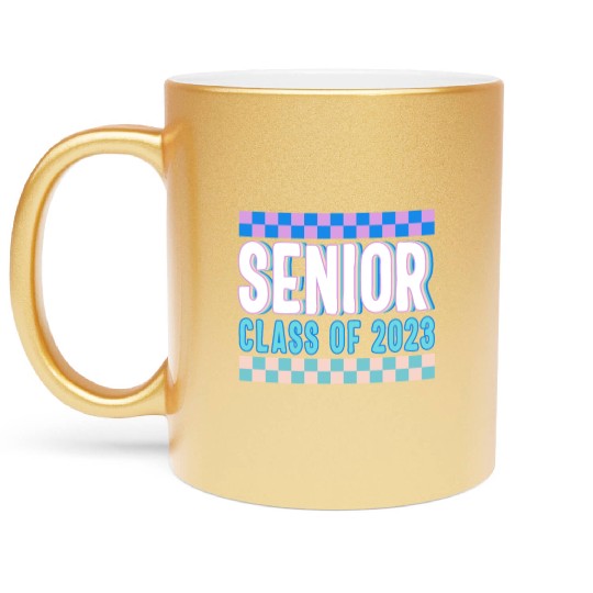 Graduation Metallic Mugs, Senior Class Of 2023 Gift End