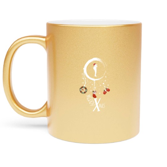 Winter dreamcatcher Christmas Photographer Metallic Mugs