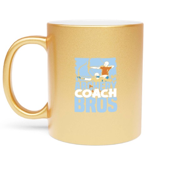 Archery Archery Coach Metallic Mugs