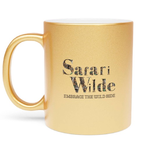 Safari Wilde Camo Mossy Oak Tan Metallic Mugs