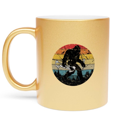 Archery Arrow Hunter Bows Hunting Archer Metallic Mugs