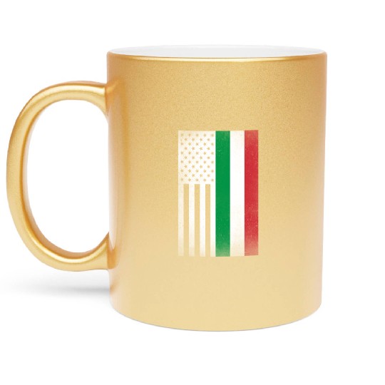 Italy Design for proud Italian Americans Metallic Mugs