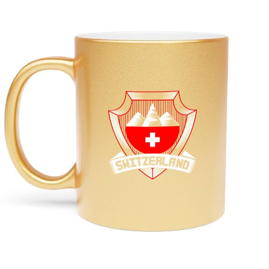 Switzerland Metallic Mugs