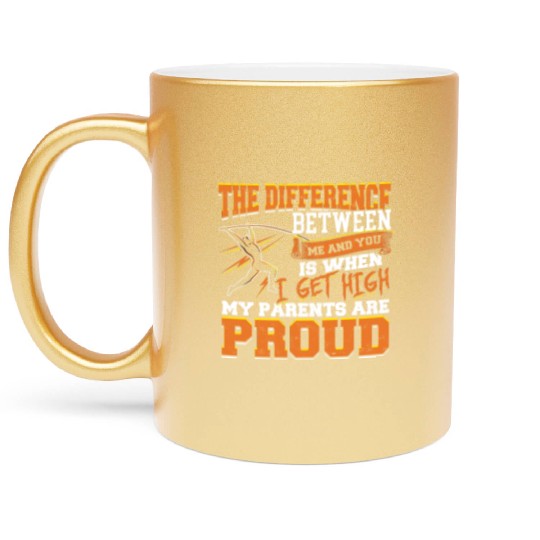 Track And Field Runner Athelitcs Running Sport Run Metallic Mugs
