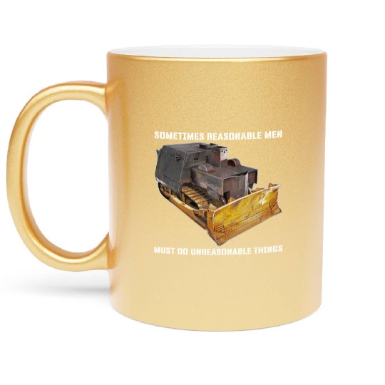 Killdozer Metallic Mugs