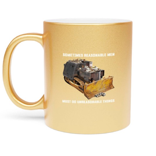 Killdozer Metallic Mugs