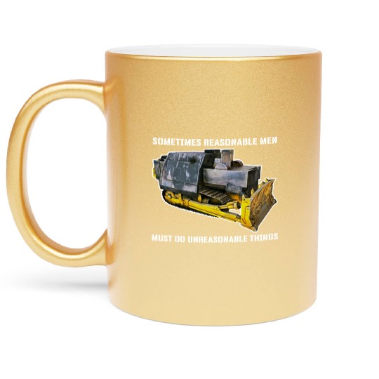 Killdozer Metallic Mugs