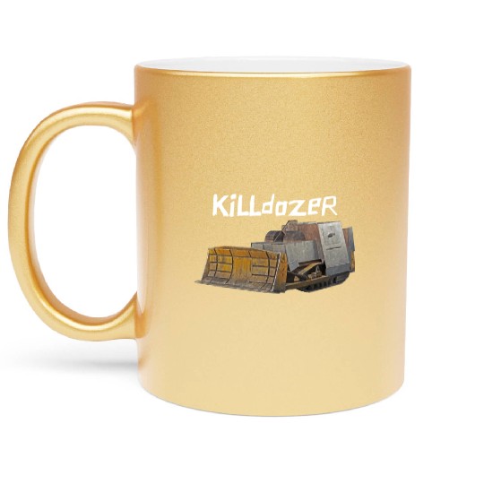 Killdozer Metallic Mugs