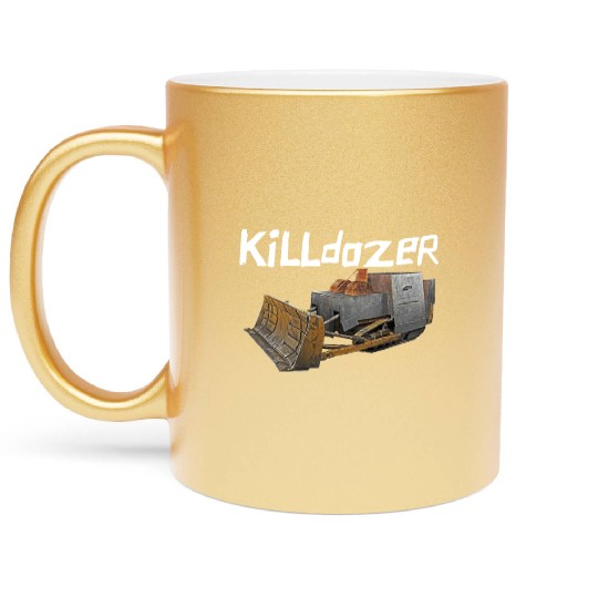 Killdozer Metallic Mugs