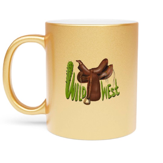 Wild west Metallic Mugs