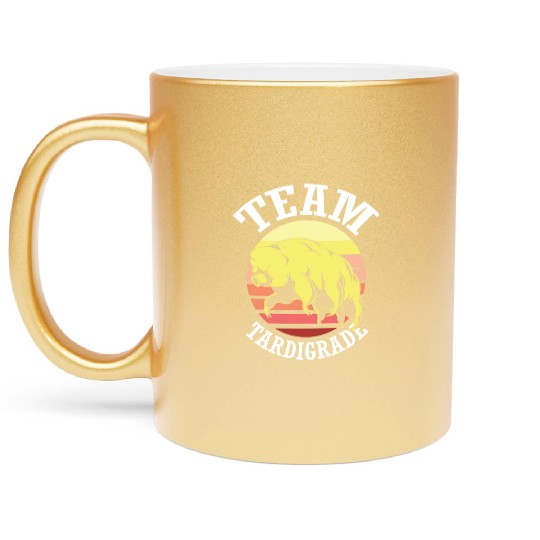 Team Tardigrade Moss Piglet Science Tardigrade Metallic Mugs