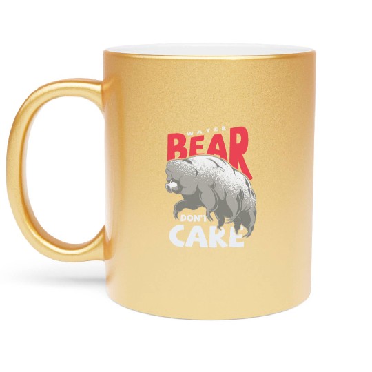 Moss Piglet Science Biology Tardigrade Lover Metallic Mugs