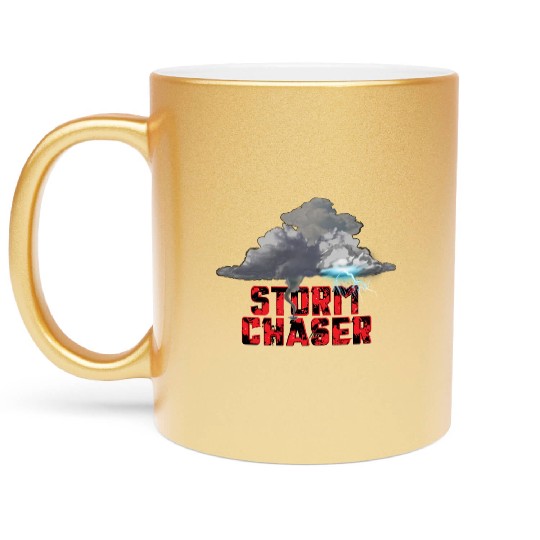Storm Chaser Tornado Metallic Mugs