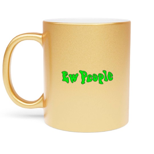Ew People - christmas Metallic Mugs