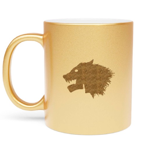 Wolf Metallic Mugs
