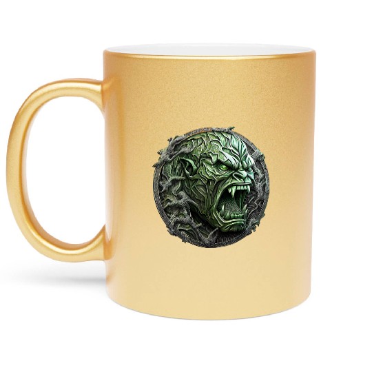 Angry Hulk Metallic Mugs
