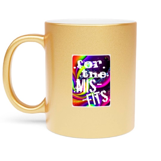 For the Misfits-2 Metallic Mugs