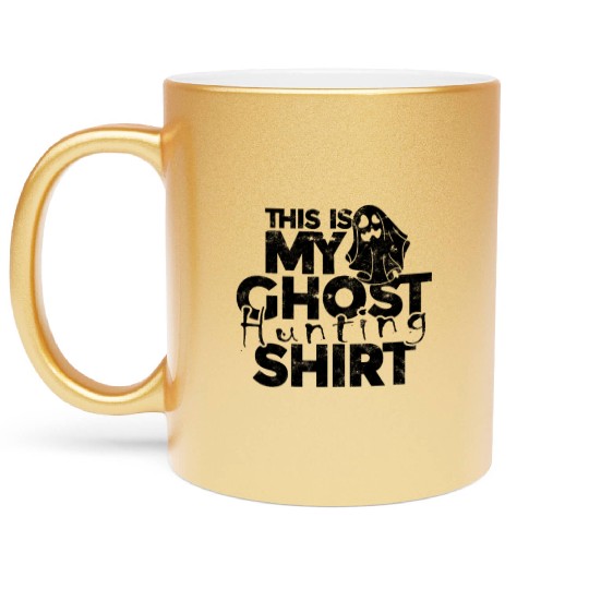 This is my ghost hunting Metallic Mugs - paranormal