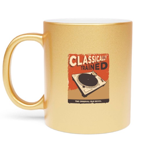 Classically Trained Metallic Mugs