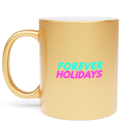 Forever Holidays Metallic Mugs