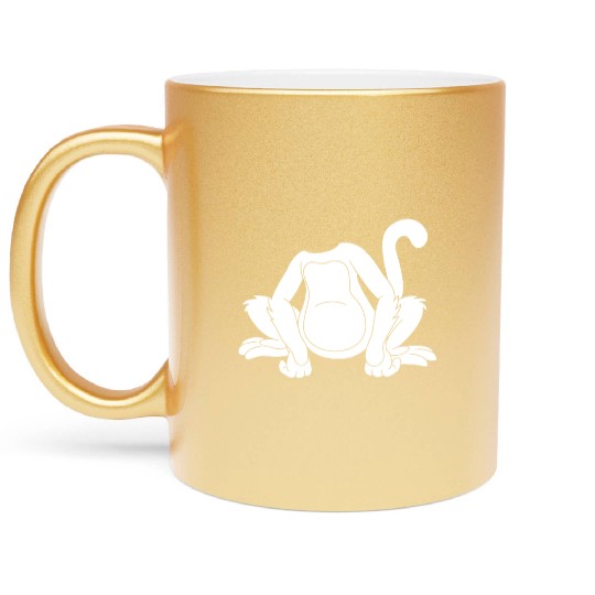 Chimpanzee Monkey Orangutan Monkey Lover Monkey Metallic Mugs