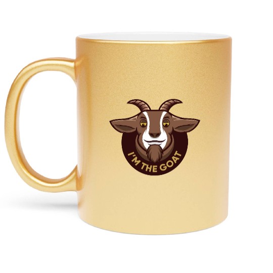 I m The Goat Metallic Mugs