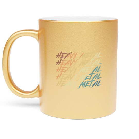 Heavy Metal Headbanging Band Genre Metallic Mugs