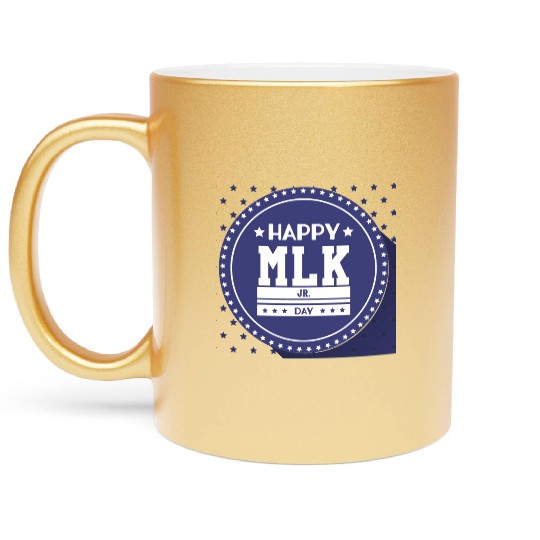 Martin Luther king jr. day Metallic Mugs