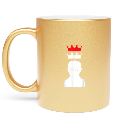 St Maximilian Kolbe Two Crowns Catholic Saint Gift Metallic Mugs