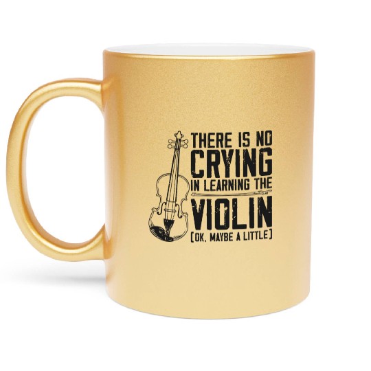 Violin Violinist There Is No Metallic Mugs