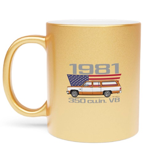 1981 Burnt Orange Metallic Mugs