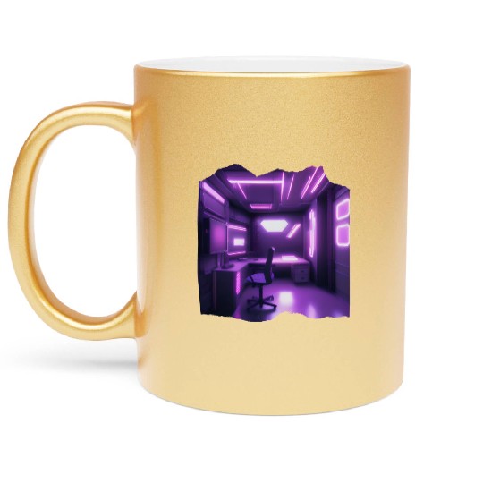 Isometric Studio - 3D Room Design Metallic Mugs