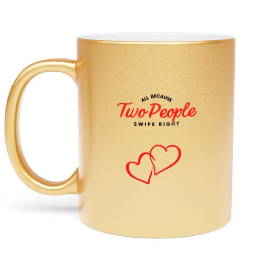 HAPPY VALENTINE DAY❤❤ Metallic Mugs