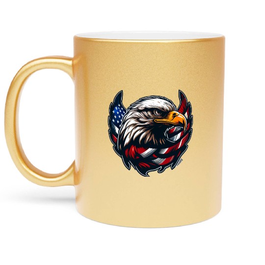 American Pride Metallic Mugs
